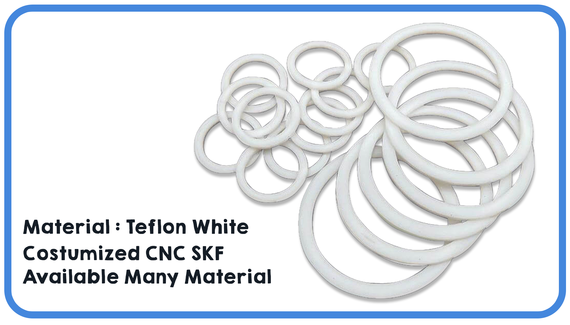 Backup Ring White